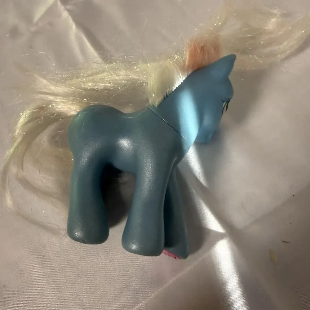 G3 My Little Pony Island RAINBOW & Starbeam 2002 Orange Blue Lot Of 2 Bundle MLP